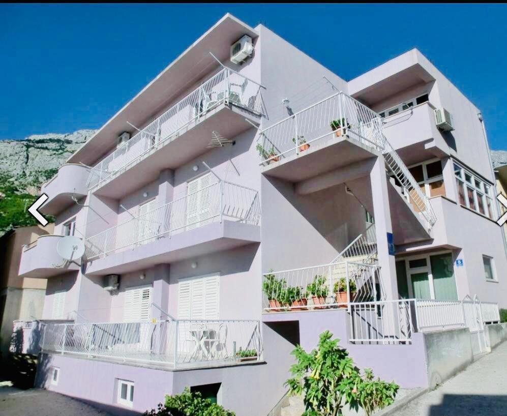 Apartman Lala Baška Voda Eksteriør bilde